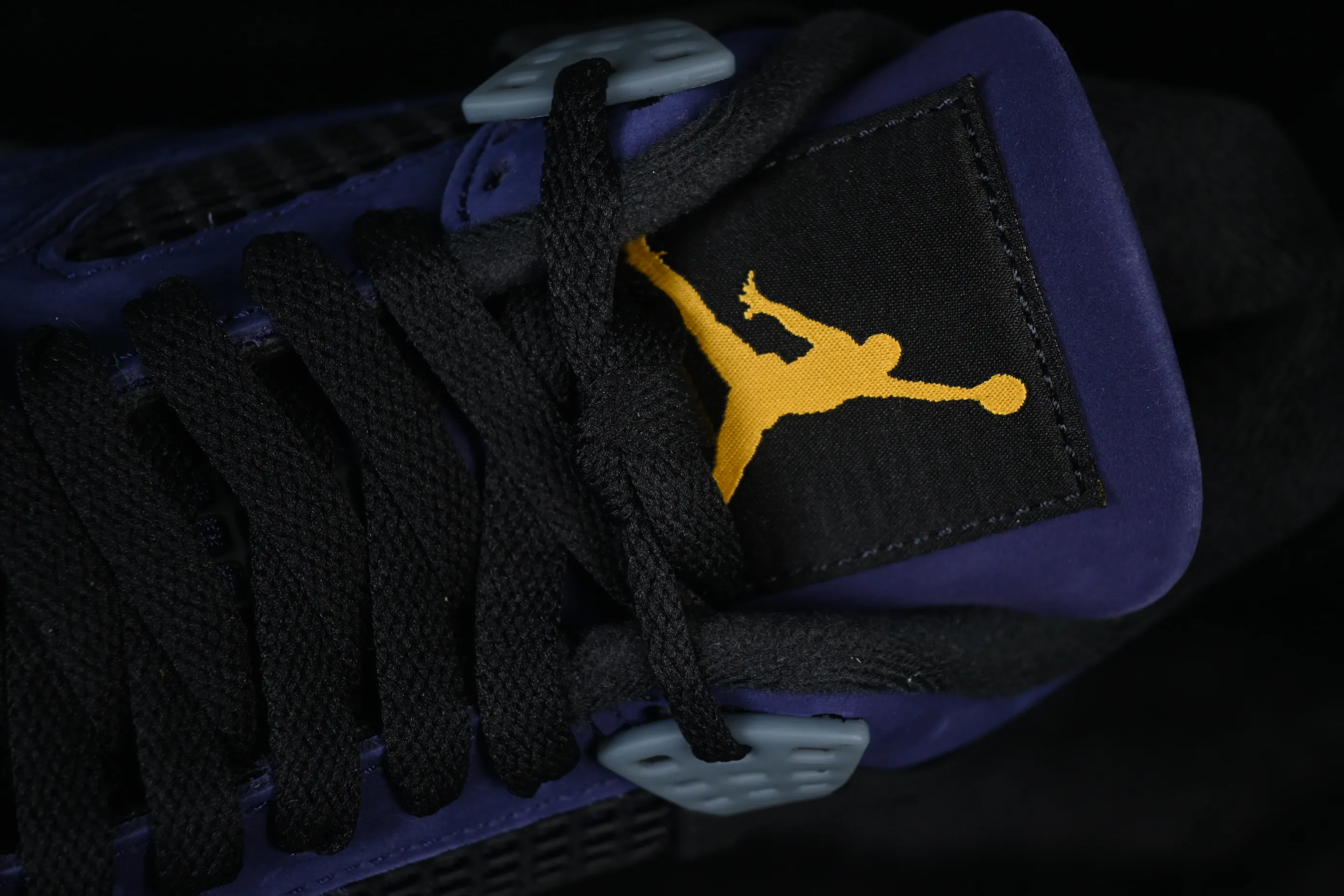 All categories Air Jordan Jordan series basketball shoes Air Jordan 4 GX foreign trade version Air Jordan 4 Retro "Lakers" AJ4 Joe 4 Lakers Purple Gold FV5029-500